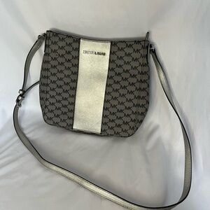 Michael Kors Gray and Silver Women's Bag